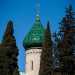 Da questo punto possiamo godere della vista della splendente cupola della Chiesa Russa dominata da una croce dorata